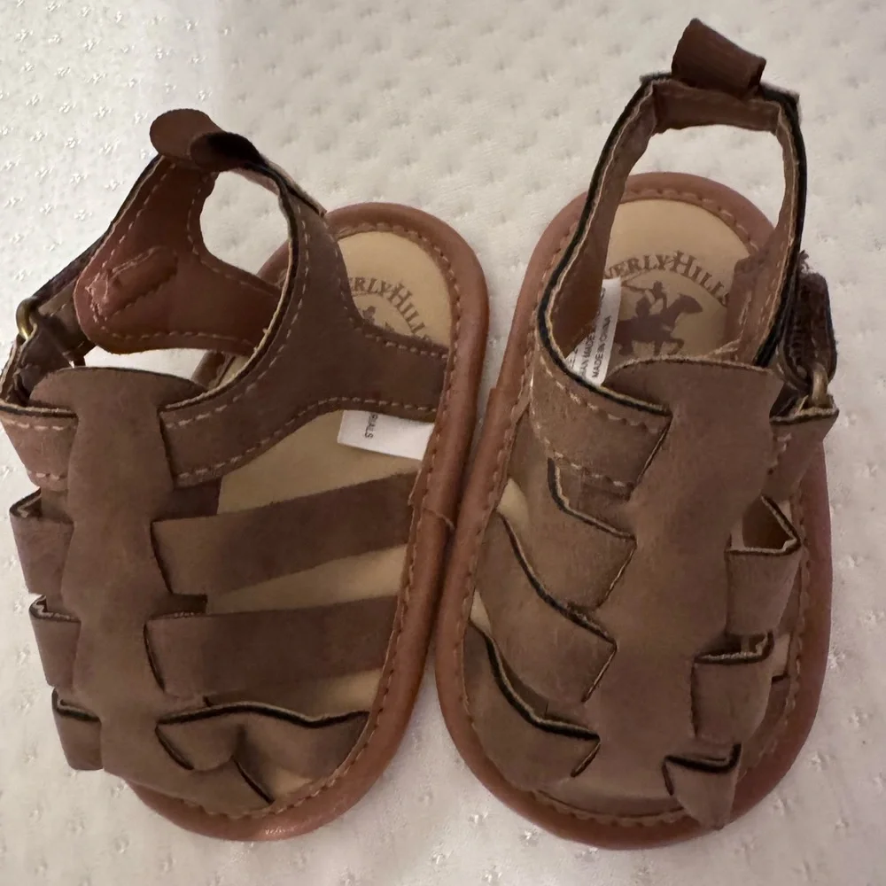 Brown Kids Sandals